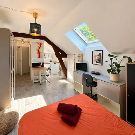 Apartamento Bord De Loire - Parking - 15 Min De Nantes *